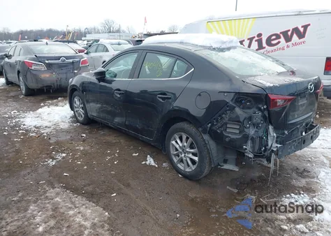 2018 Mazda Mazda3 Sport z USA, uszkodzony, nr VIN 3MZBN1U72JM171531